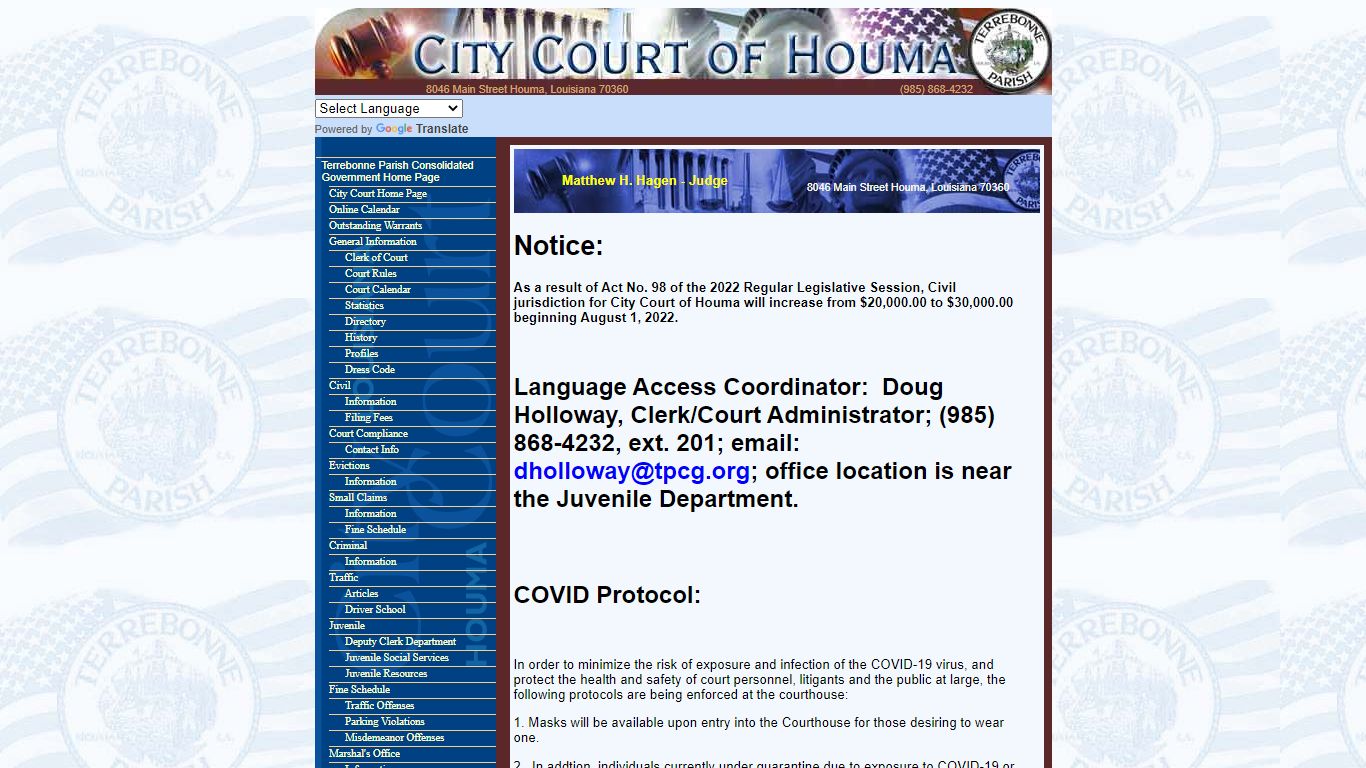 City Court of Houma